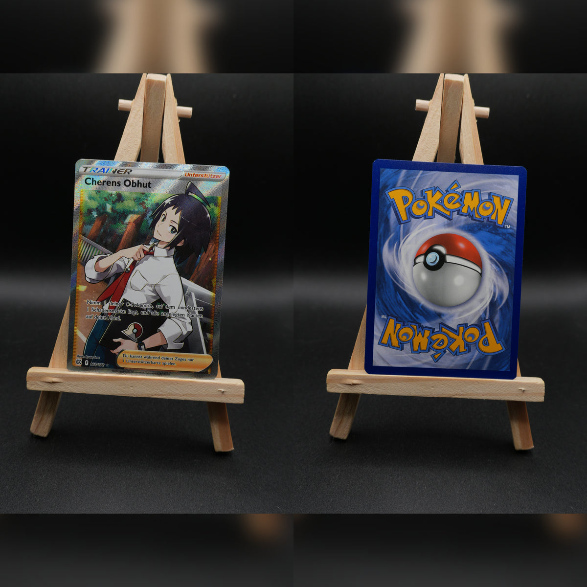Cherens Obhut BRS 168 Strahlende Sterne Pokémon Karte Deutsch Near Mint