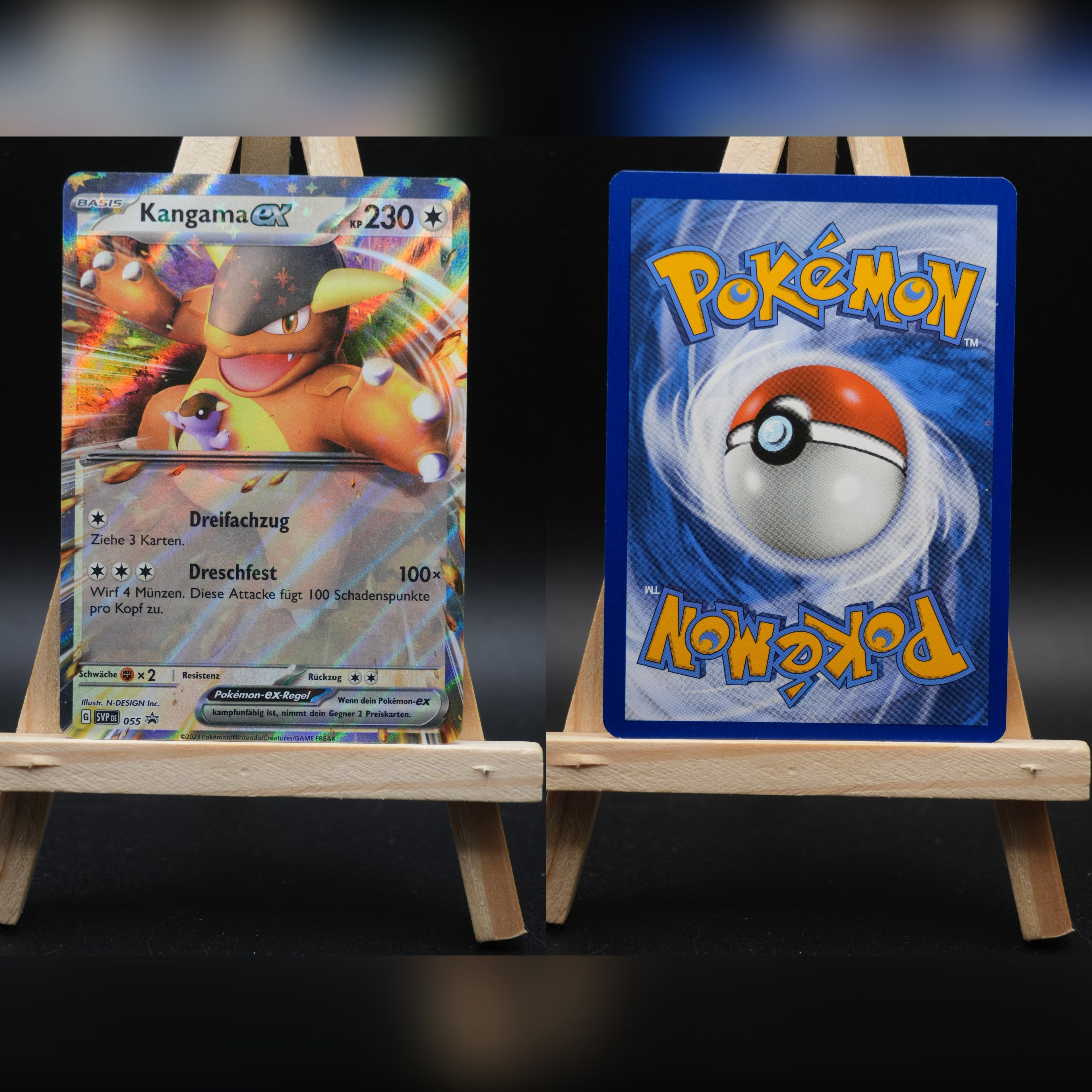 Kangama ex SVP 055 SV Black Star Promos Pokémon Karte Deutsch Near Mint