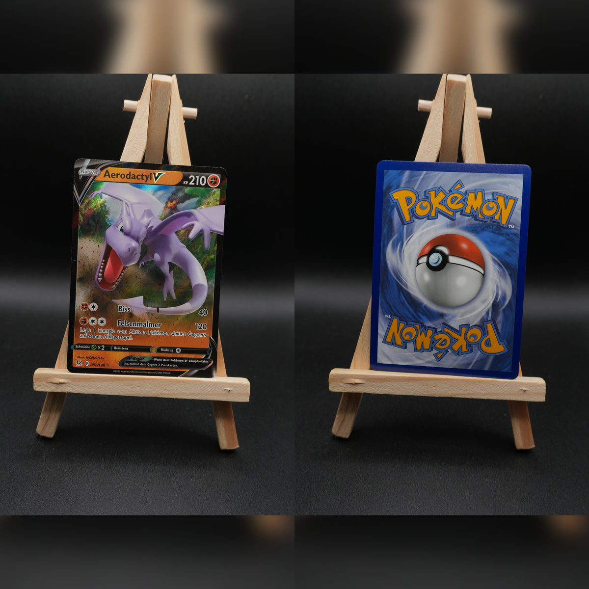Aerodactyl V LOR 092 Verlorener Ursprung Pokémon Karte Deutsch Near Mint