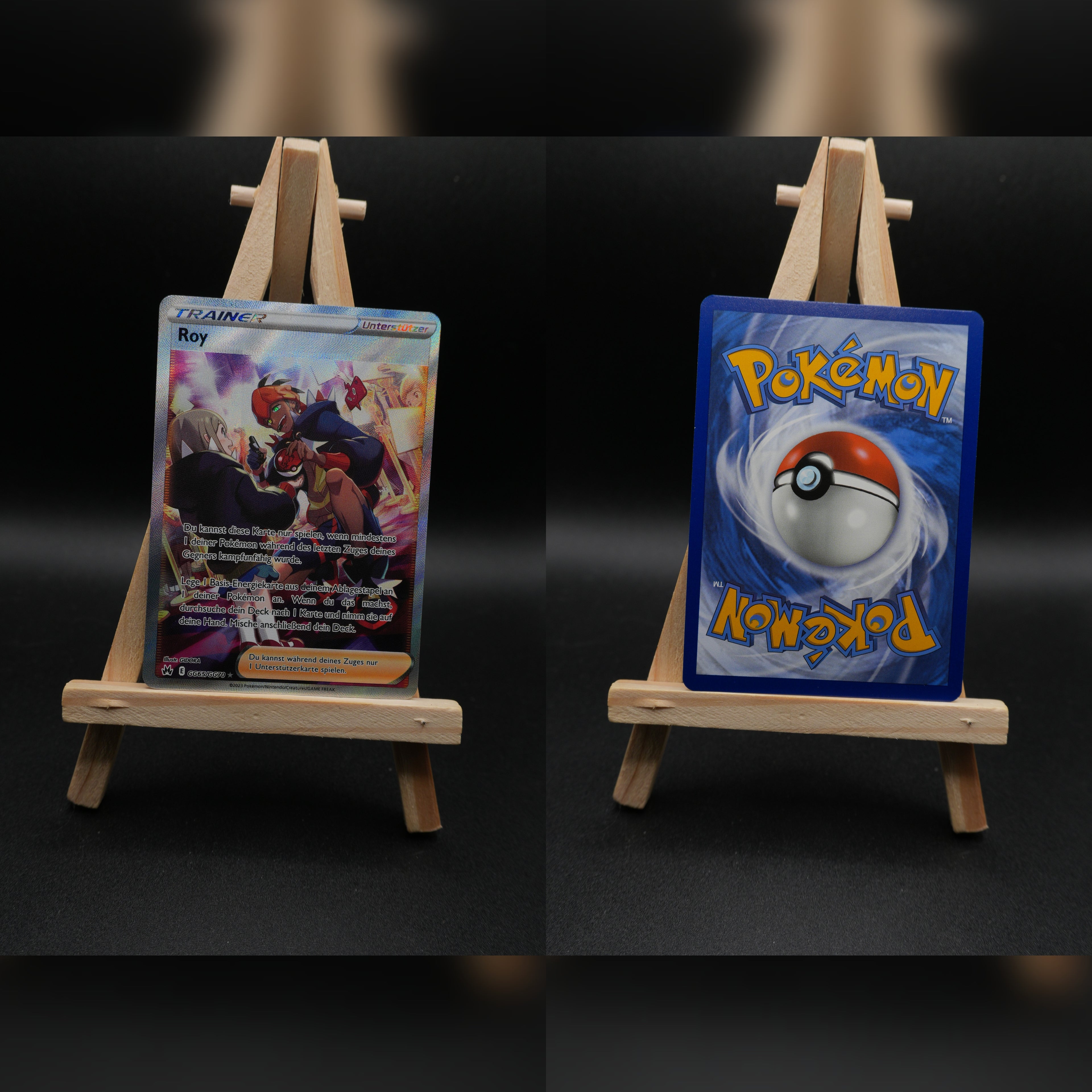 Roy CRZ GG65 Zenit der Könige Pokémon Karte Deutsch Near Mint
