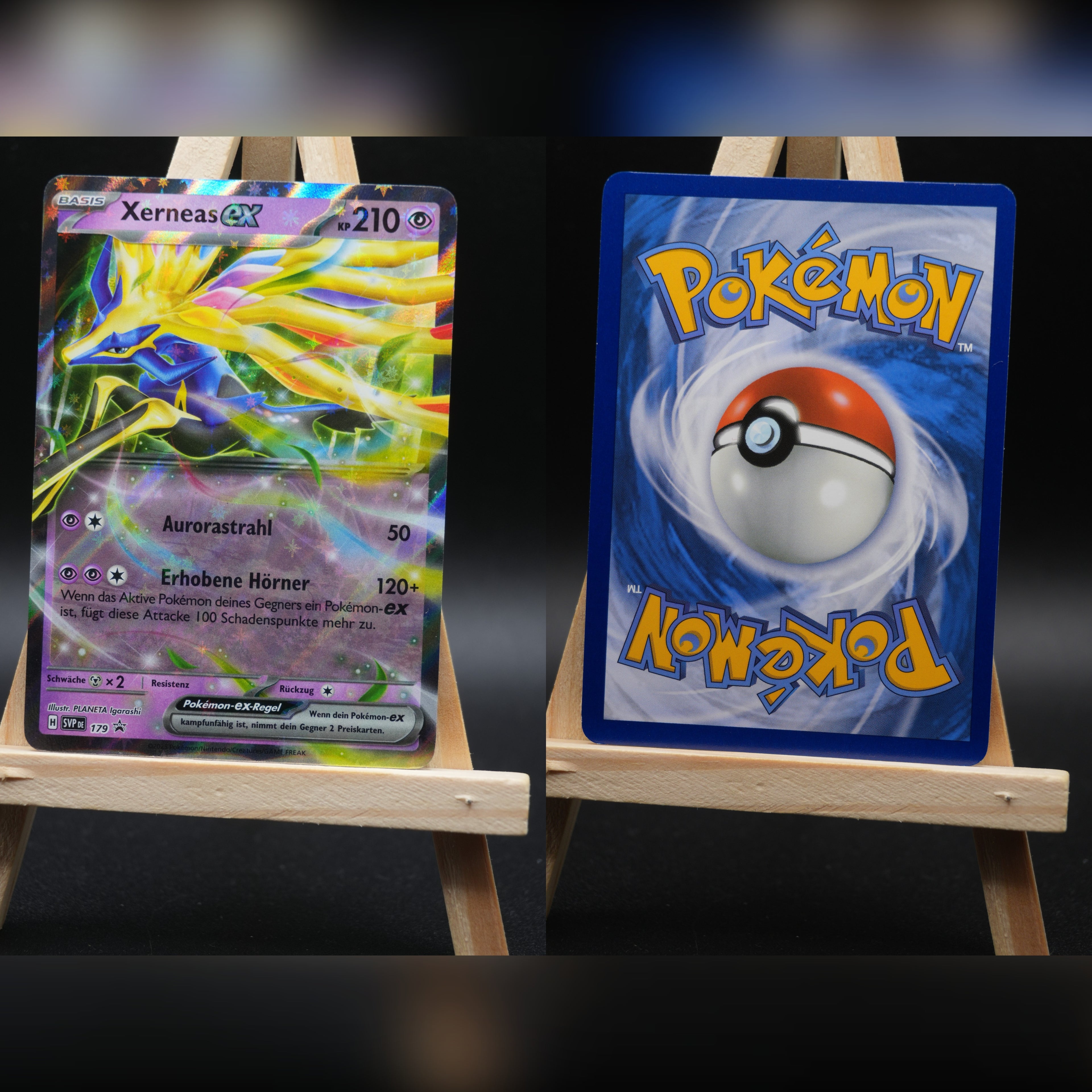 Xerneas ex SVP 179 SV Black Star Promos